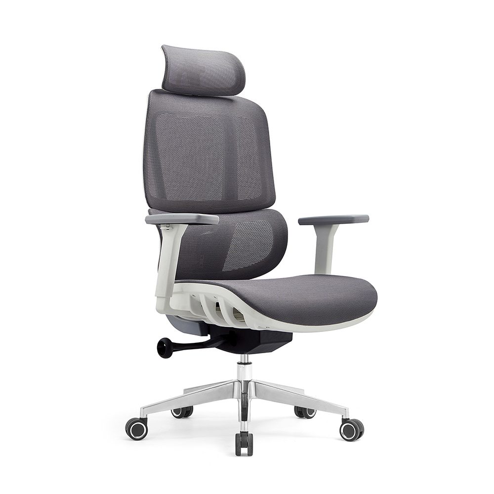 E100-H(full mesh,white frame) view 3