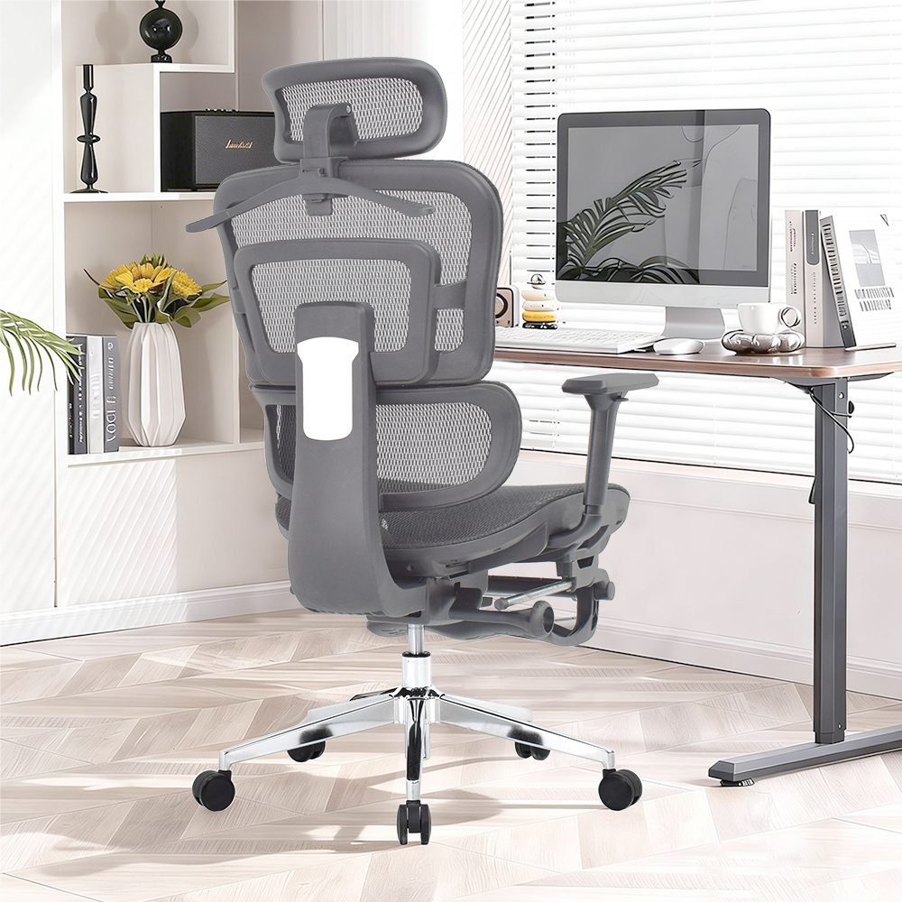 E111(full mesh,gray,footrest) detail — 9