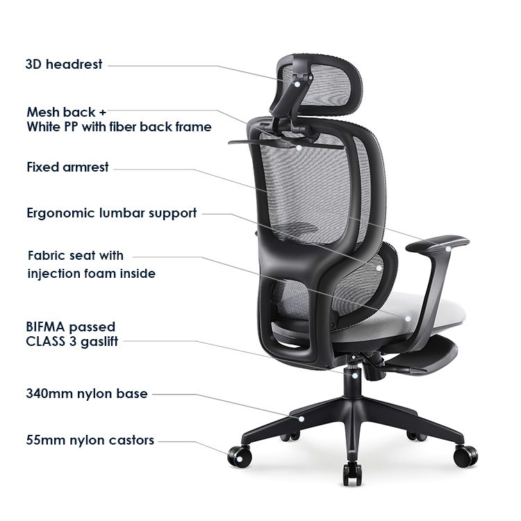 E6670-H (Footrest) detail — 5