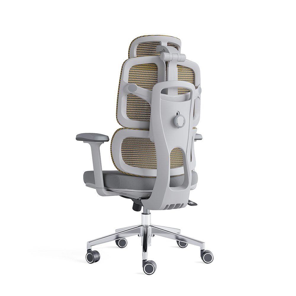 E930-H Plus(White Nylon)Mesh back detail — 2