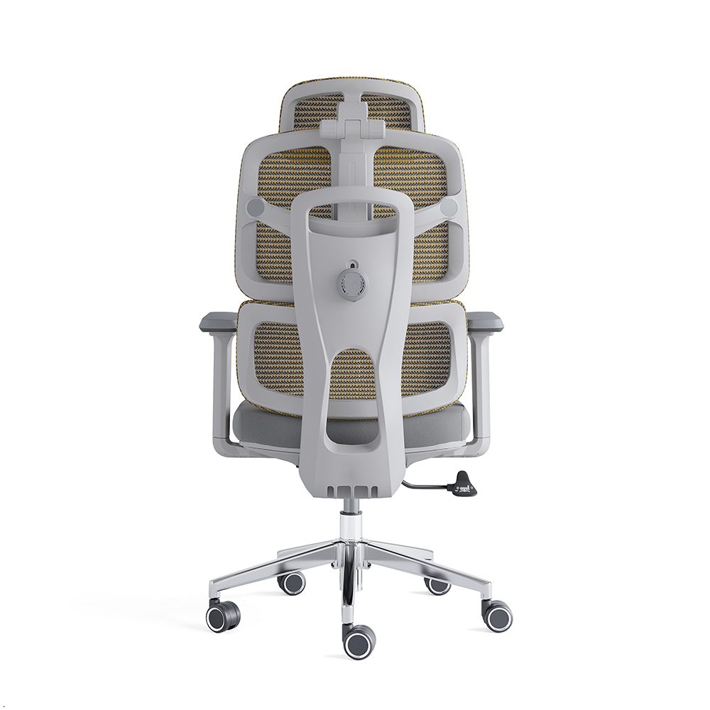E930-H Plus(White Nylon)Mesh back detail — 3
