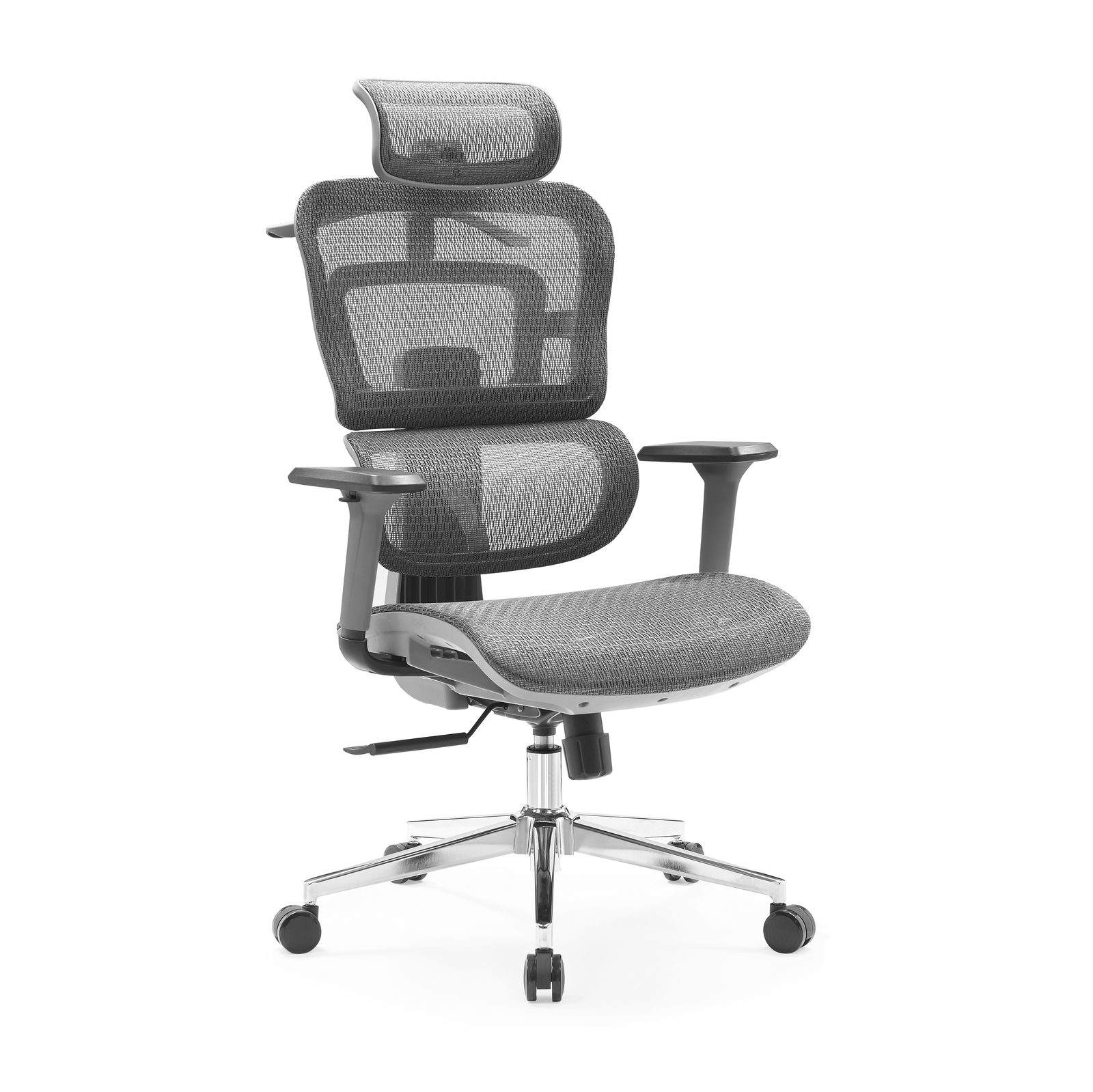E111-H (full mesh,grey frame) view 3