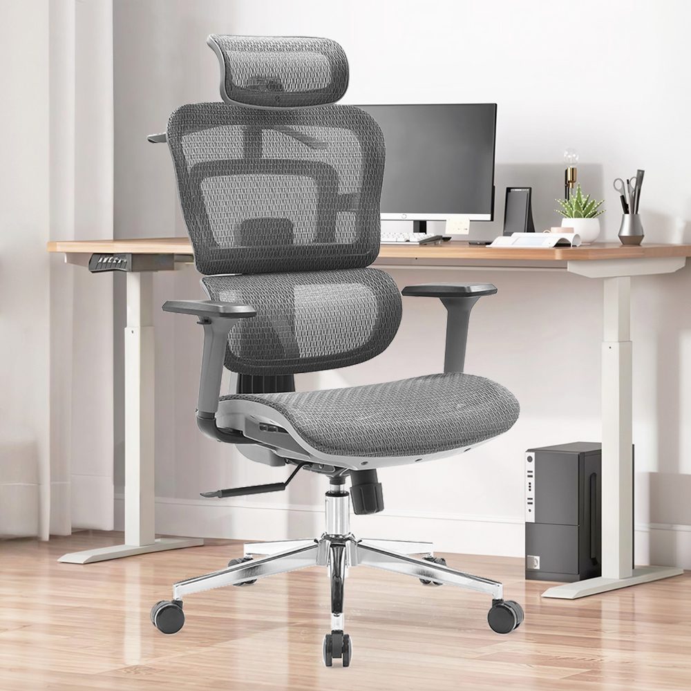 E111-H (full mesh,grey frame) detail — 1