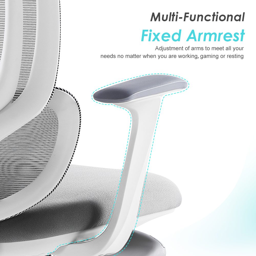 E6670-H(White frame,footrest) detail — 5
