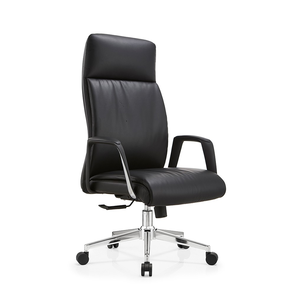 ErgoSeat Bryan-H black leather executive chair