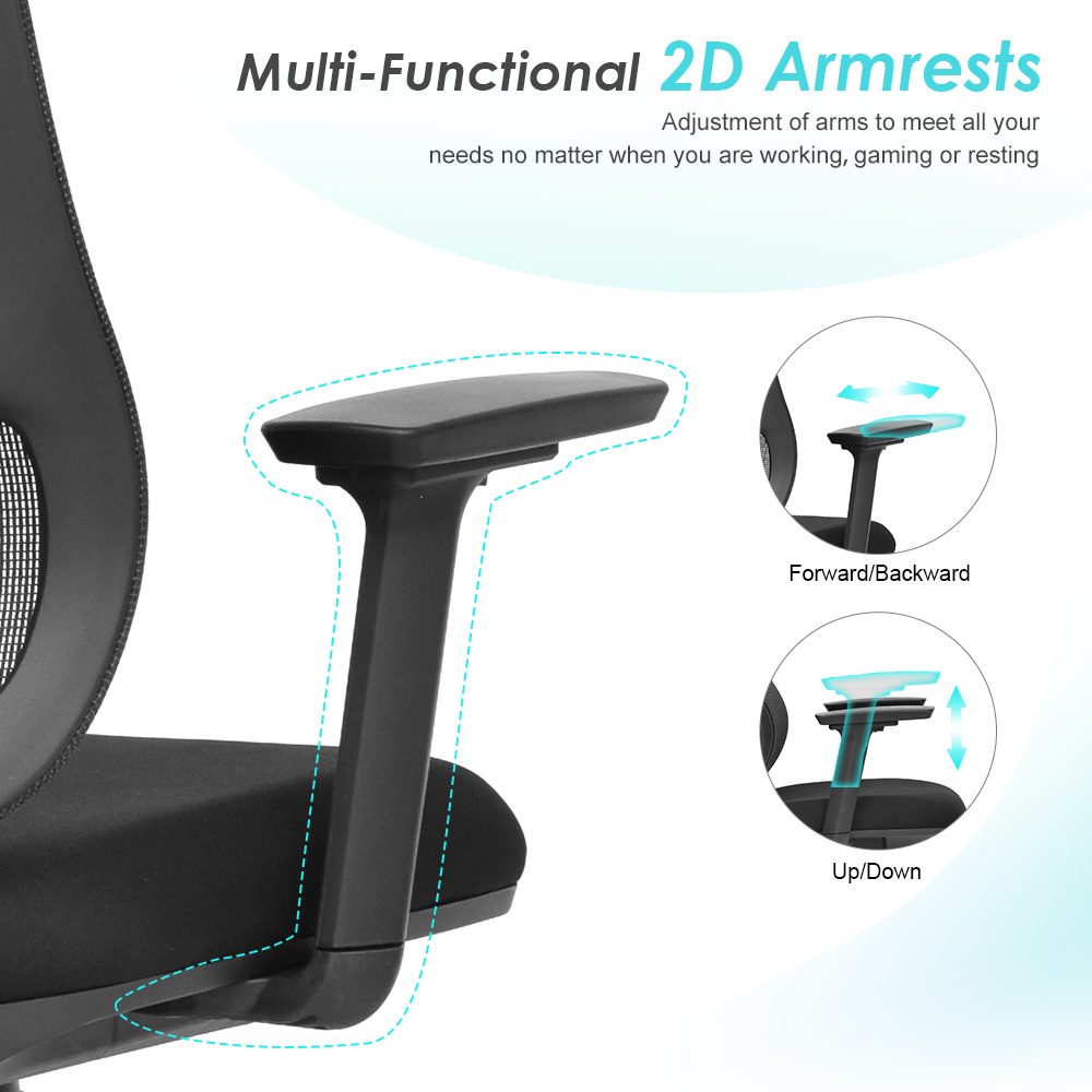 E516-H(2D lumbar support) detail — 5