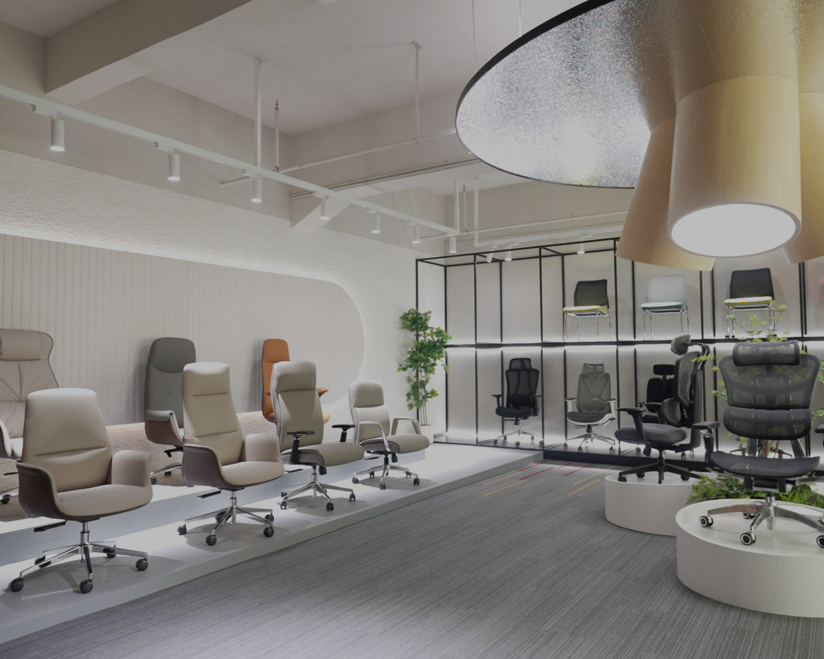 ErgoSeat showroom where buyers can try every chair in person