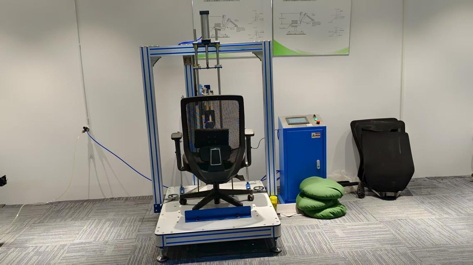 ErgoSeat seating durability testing equipment